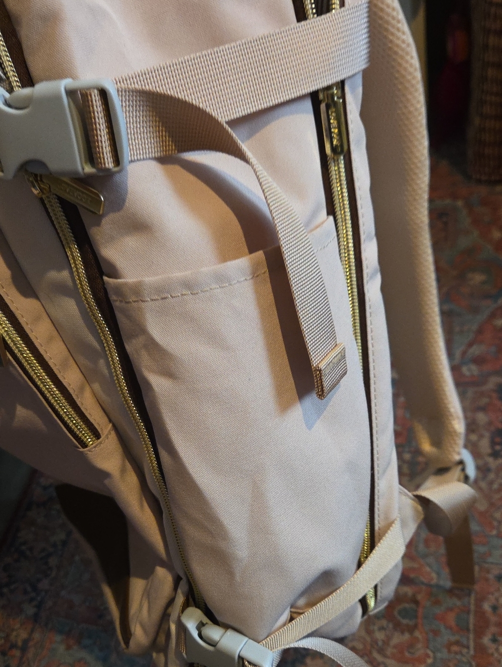 Lovevook Large 50L Canvas Travel Backpack - Picture 8 of 11